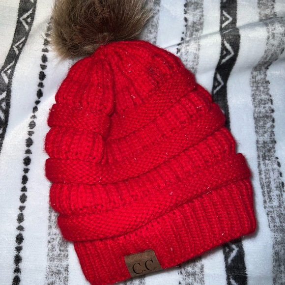 Accessories - Red C.C beanie